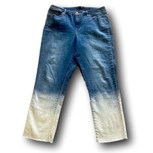 Nine West Gramercy Skinny Crop Raw Hem